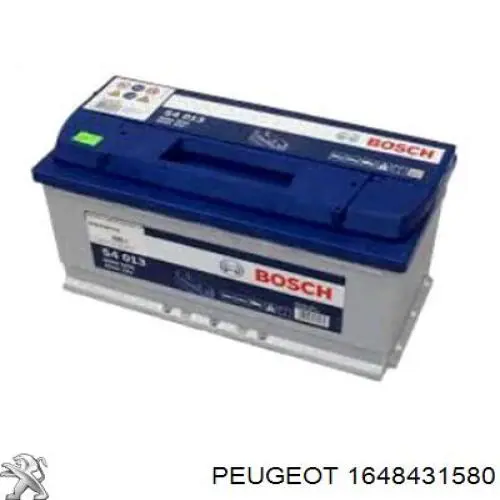 Купить Аккумулятор Peugeot/Citroen 95 А/ч (1648431580)