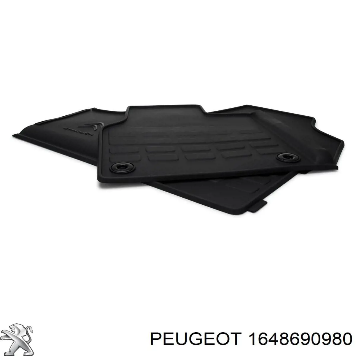 Резиновые коврики передние Peugeot/Citroen 1648690980 цена, от 20.77 USD