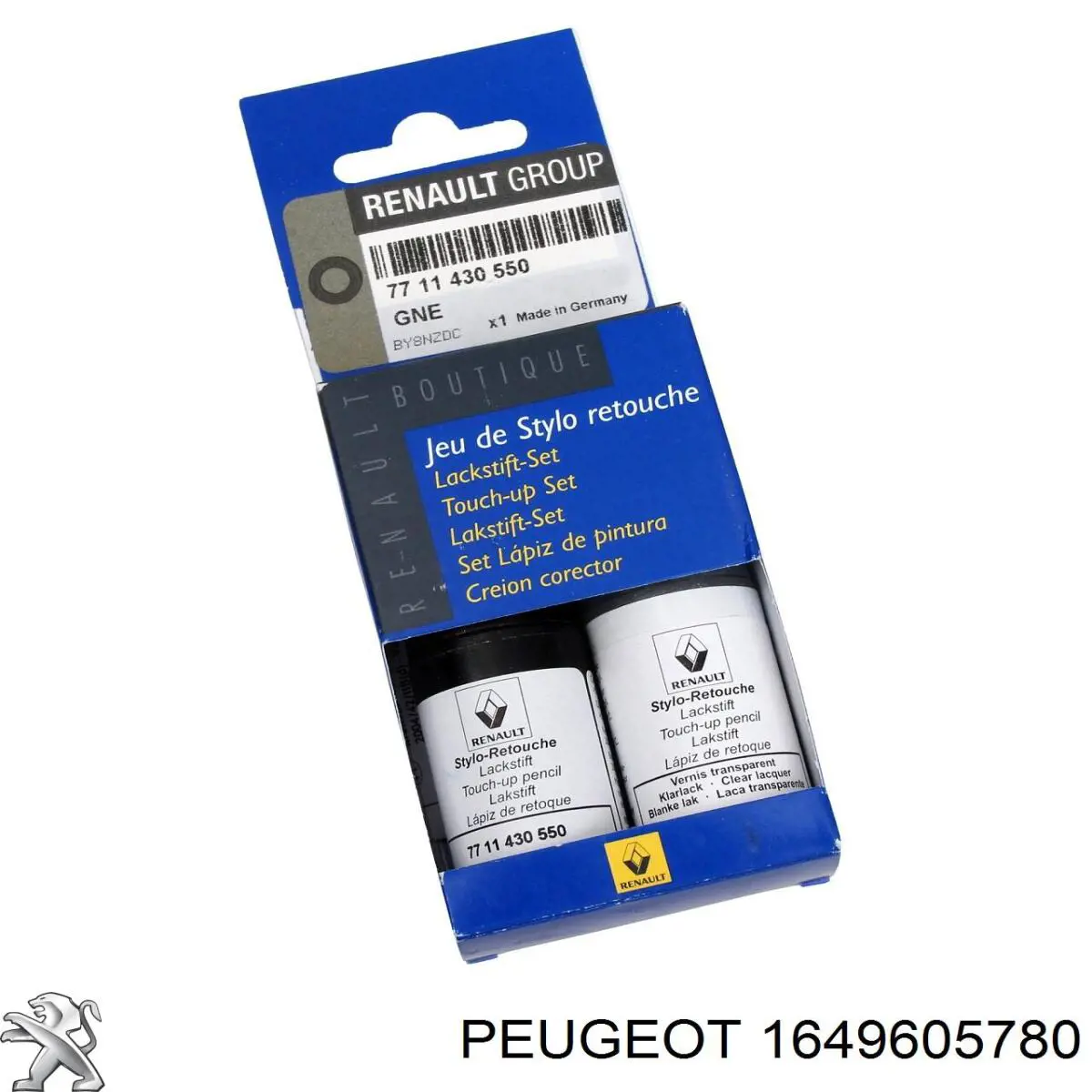Карандаш для подкраски сколов Peugeot/Citroen ZC9888240U цена, от 4.63 USD