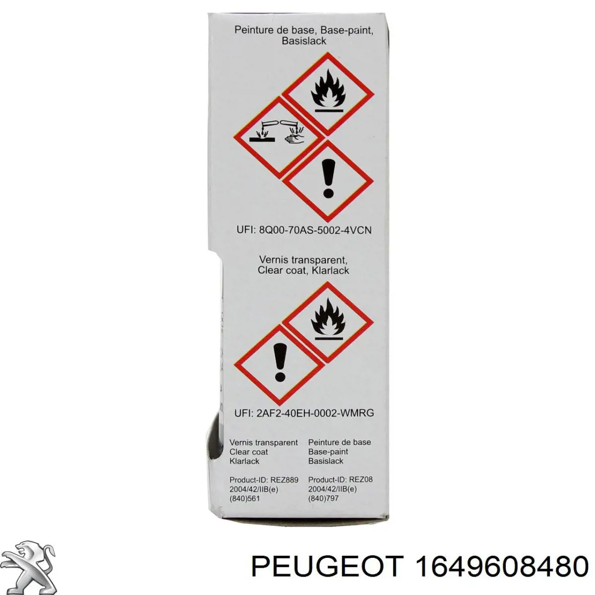 1649608480 Peugeot/Citroen Краска-карандаш для заделки царапин