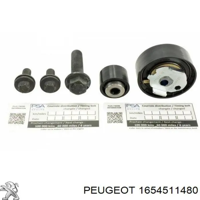 Kit correa de distribución 1654511480 Peugeot/Citroen