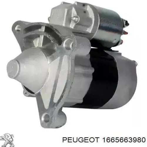 Motor de arranque 1665663980 Peugeot/Citroen