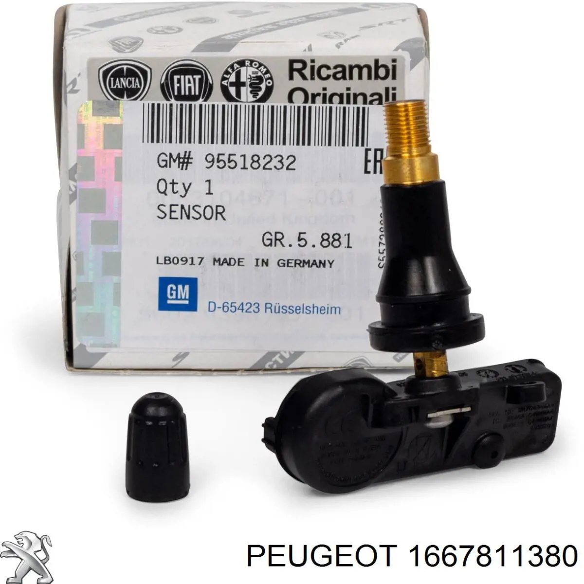Щетки стеклоочистителя 1667811380 Peugeot/Citroen