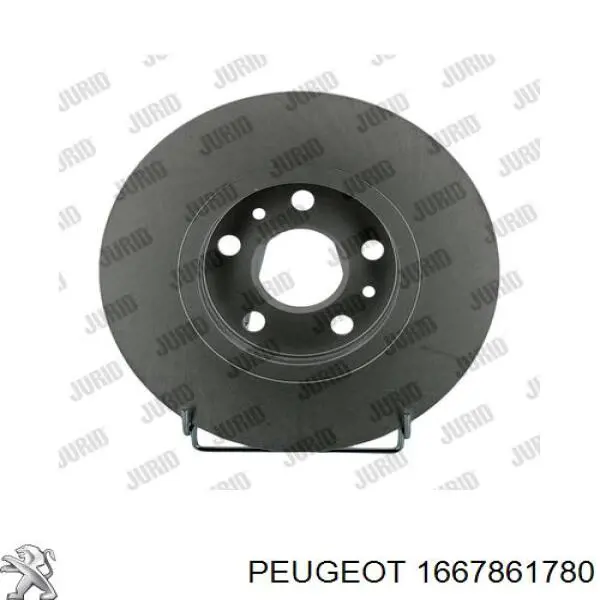 1667861780 Peugeot/Citroen тормозные диски