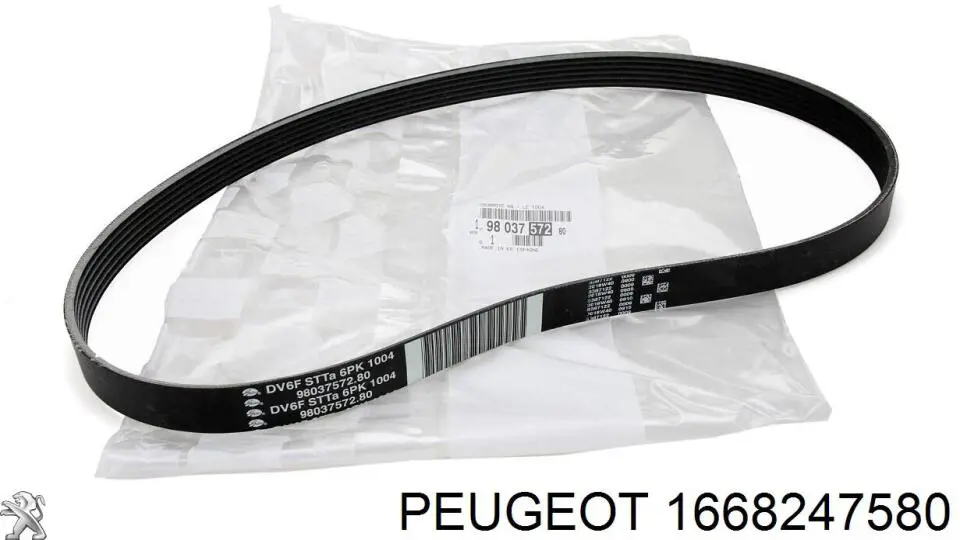 Pastillas de freno traseras 1668247580 Peugeot/Citroen