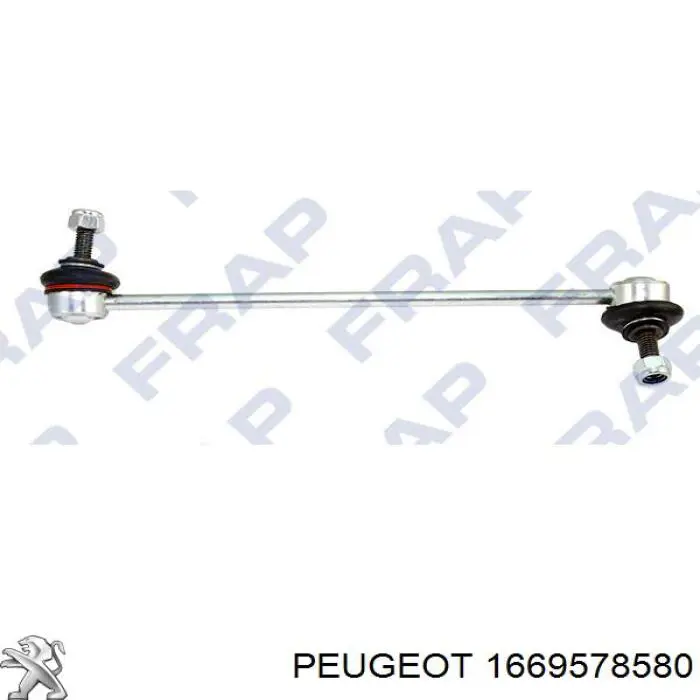 Soporte de barra estabilizadora delantera 1669578580 Peugeot/Citroen