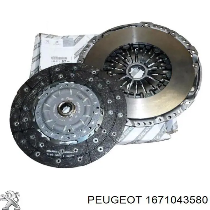 1671043580 Peugeot/Citroen сцепление
