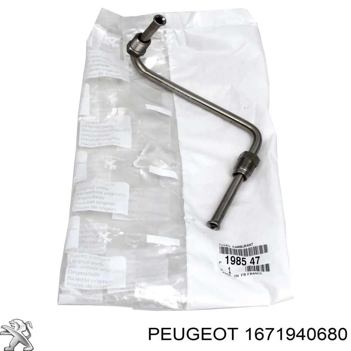 Bomba de alta presión 1671940680 Peugeot/Citroen