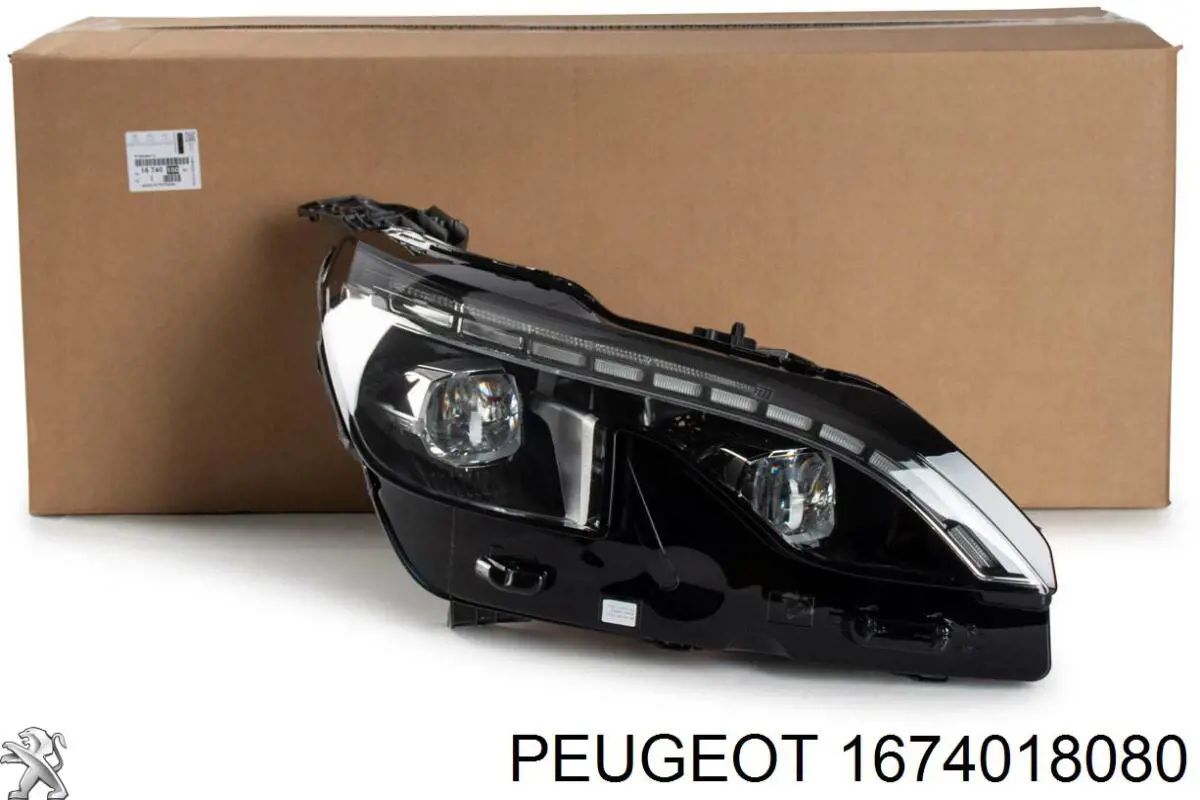 1674018080 Peugeot/Citroen Фара передняя правая