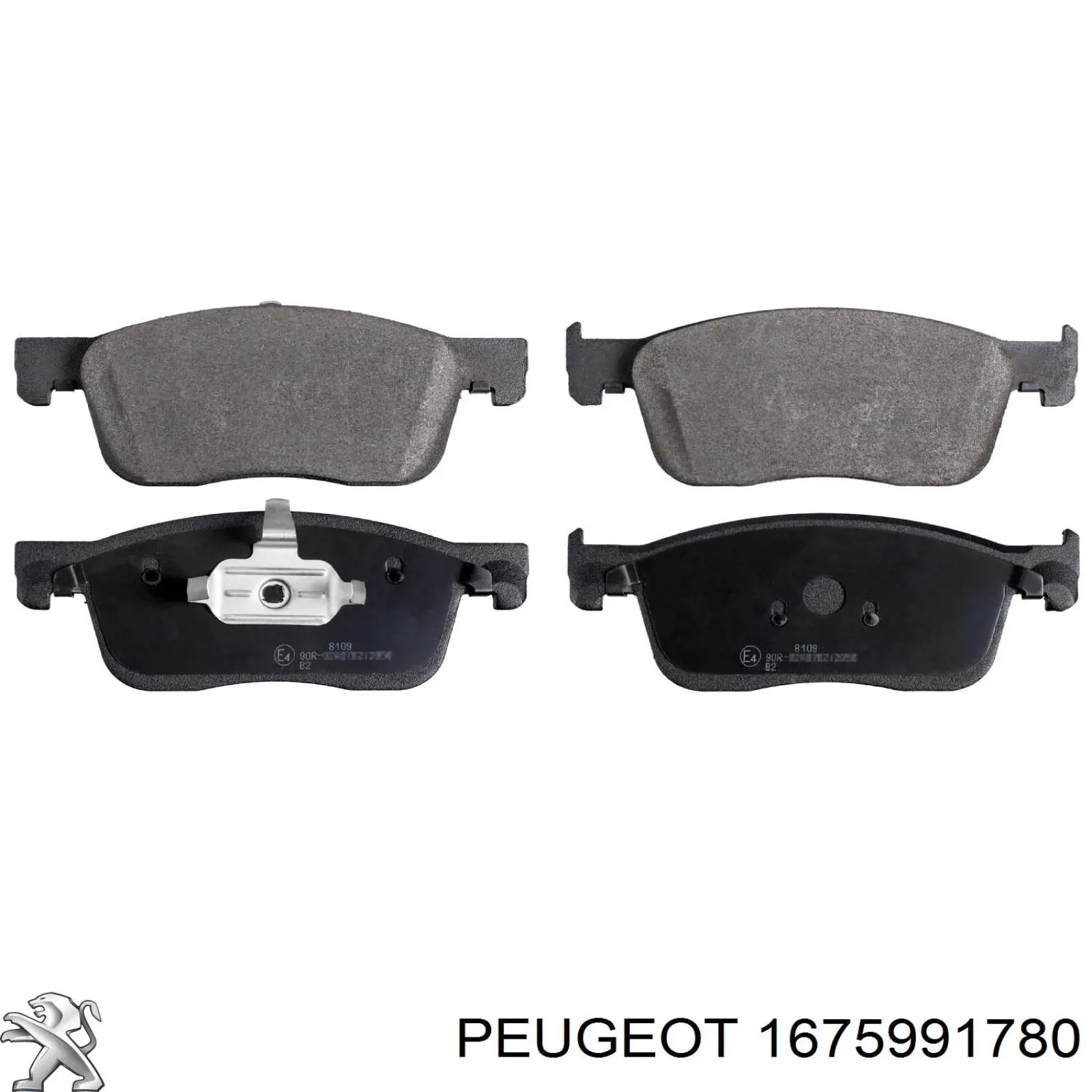 Колодки Peugeot/Citroen 1675991780 цена, от 41.65 USD
