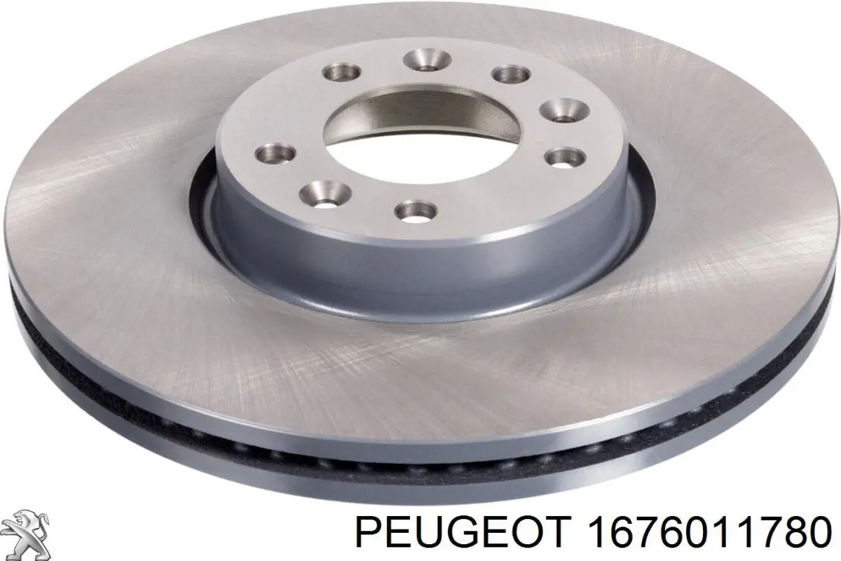 Freno de disco delantero 1676011780 Peugeot/Citroen