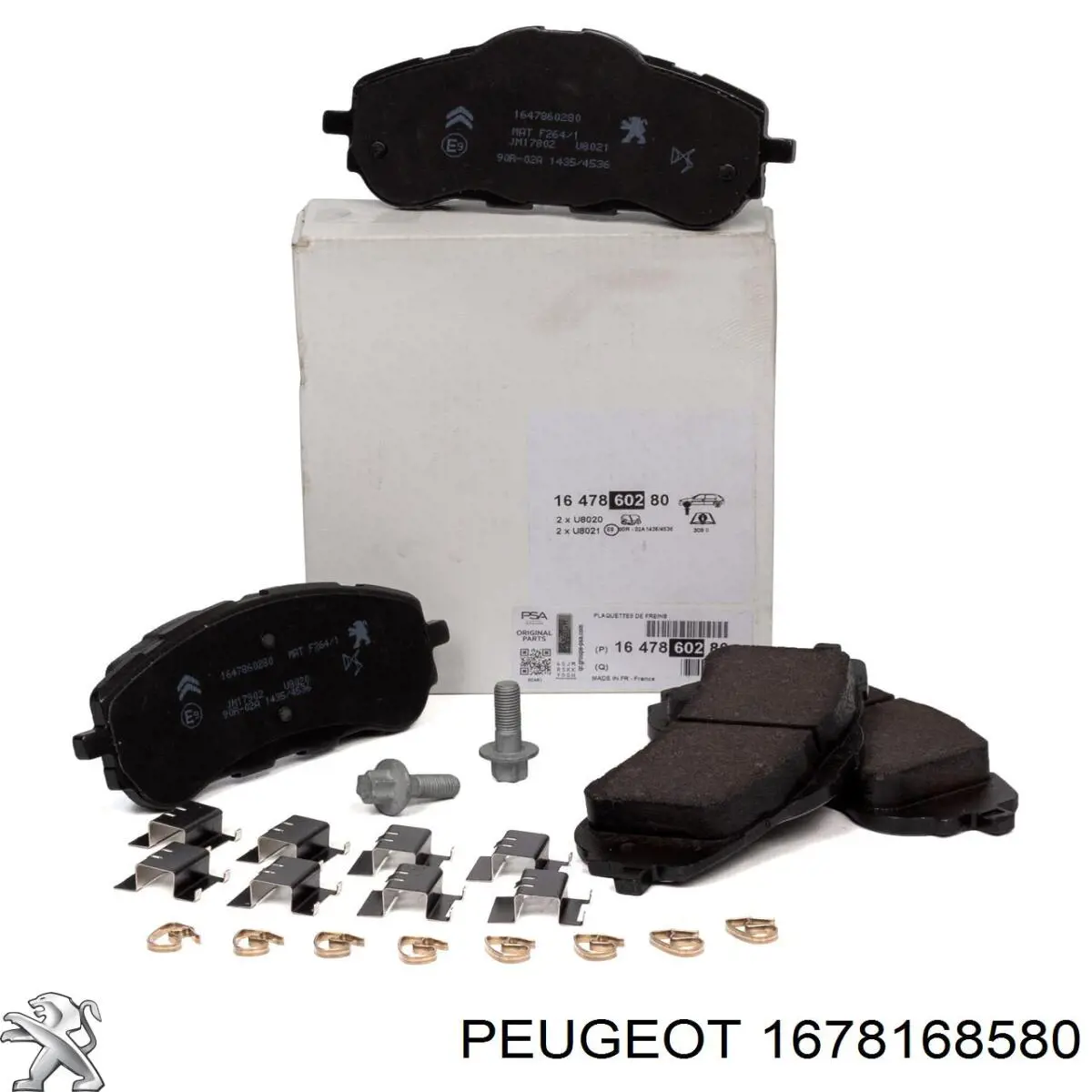1678168580 Peugeot/Citroen Колодки передние