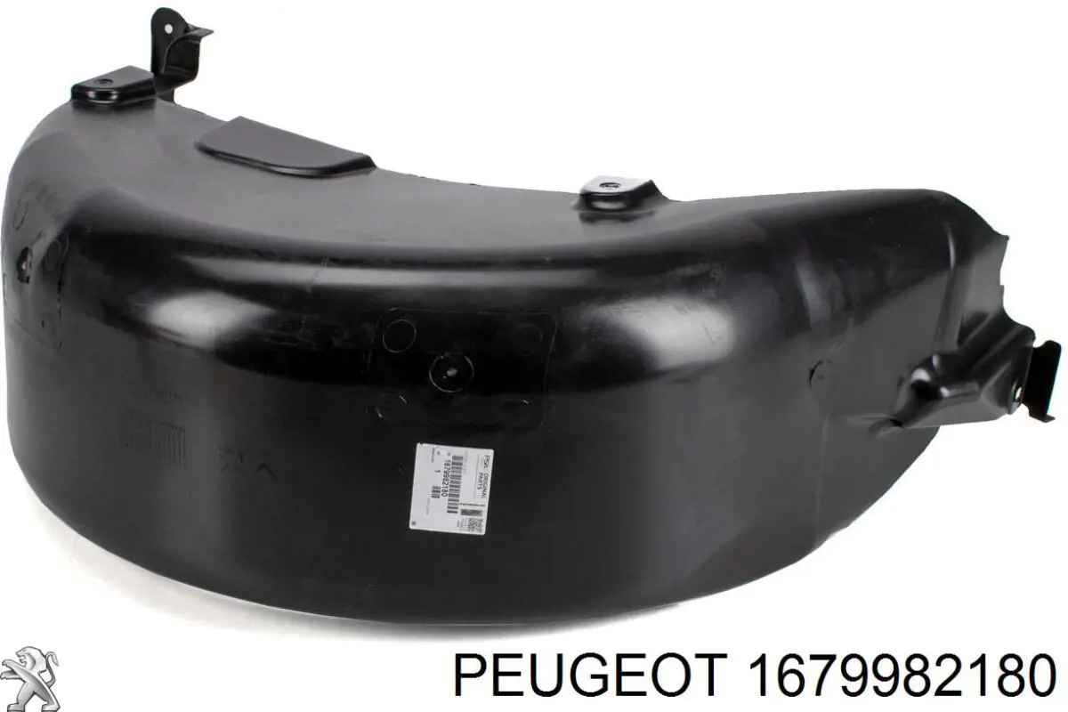 1679982180 Peugeot/Citroen guarda-barras do pára-lama traseiro direito