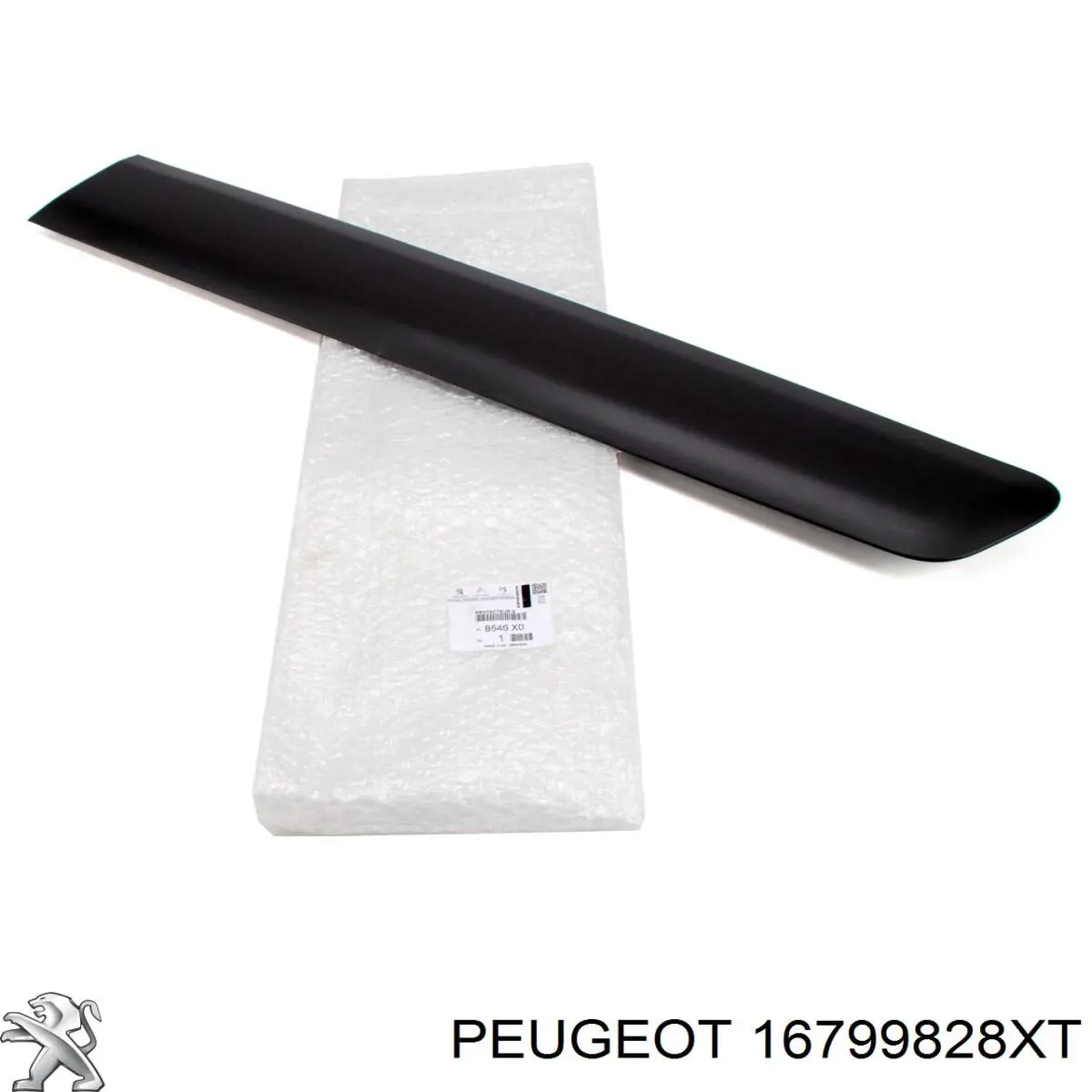 Купить 16799828XT Peugeot/Citroen Молдинг боковой (сдвижной) двери