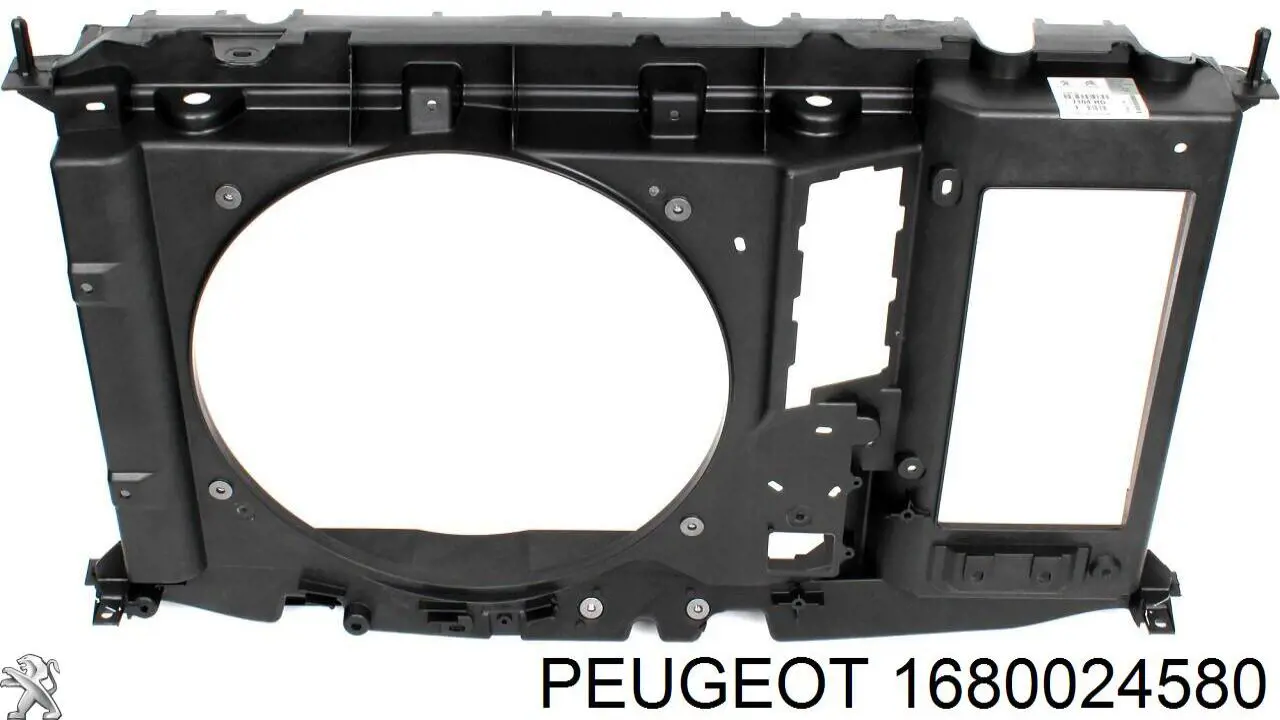 Комплект кронштейнов/крепежей переднего бампера 1680024580 Peugeot/Citroen