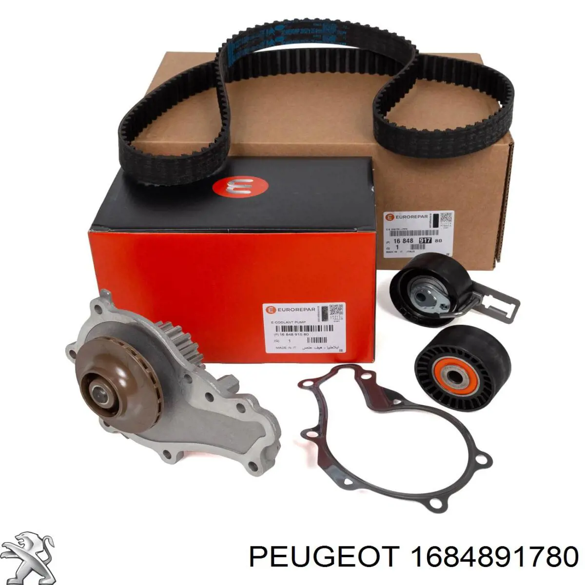 1684891780 Peugeot/Citroen correia do mecanismo de distribuição de gás, kit