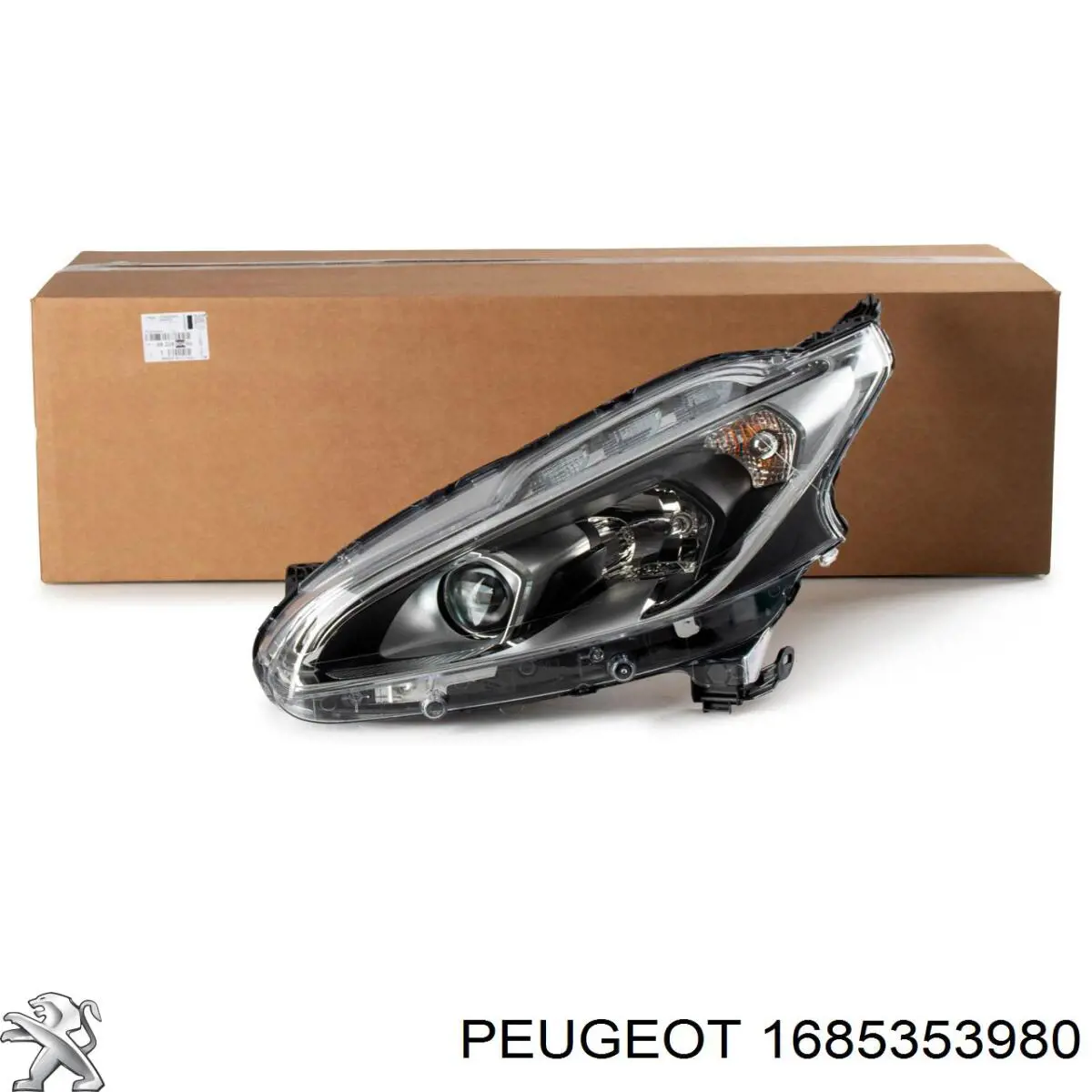 Левая фара 1685353980 Peugeot/Citroen
