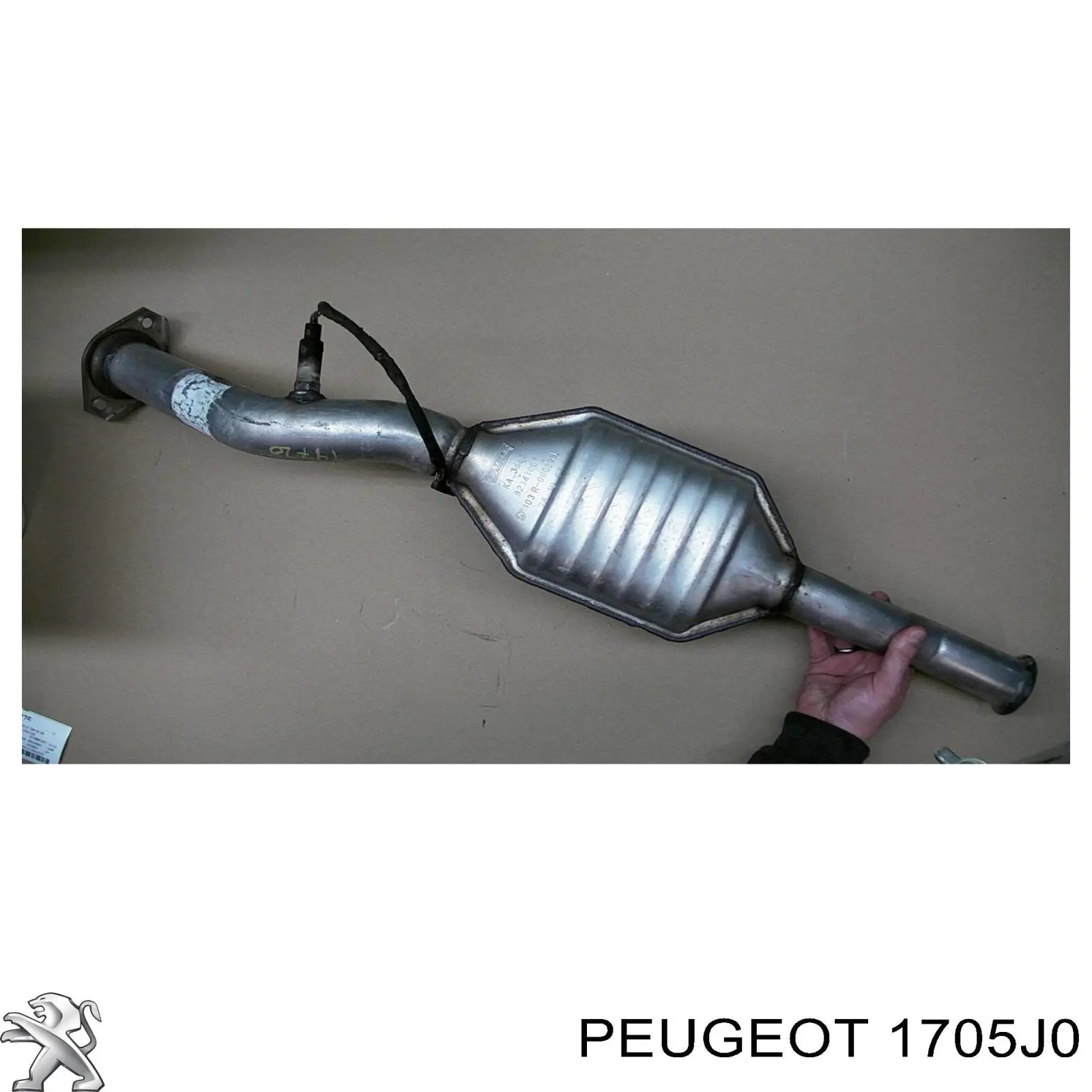 Глушитель, передняя часть Peugeot/Citroen 170649 цена, от 130.15 USD