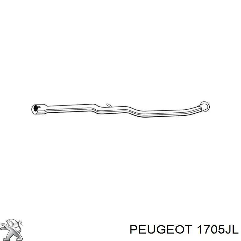 Глушитель, передняя часть Peugeot/Citroen 1705JL цена, от 266.64 USD
