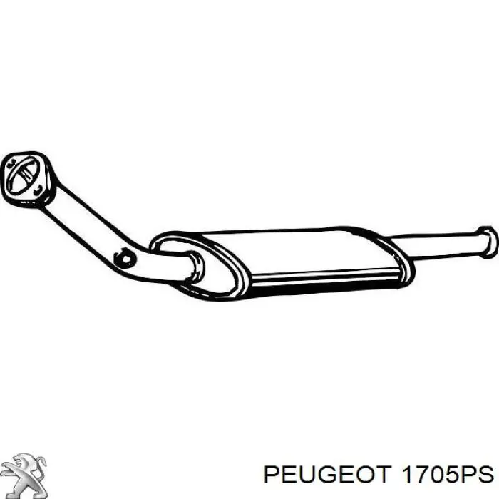 Трубы приемные (штаны) Peugeot/Citroen 1705PS цена, от 27.67 USD