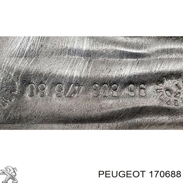 170688 Peugeot/Citroen Конвертор-катализатор