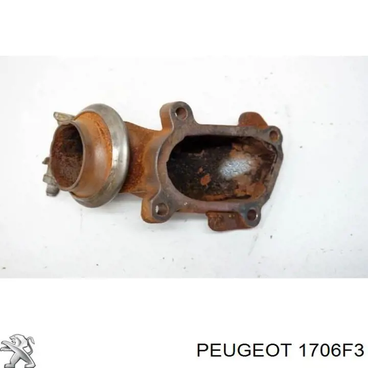 Купить 1706F3 Peugeot/Citroen Приёмная труба
