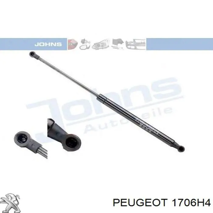 Глушитель, центральная часть Peugeot/Citroen 1706H4 цена, от 57.58 USD