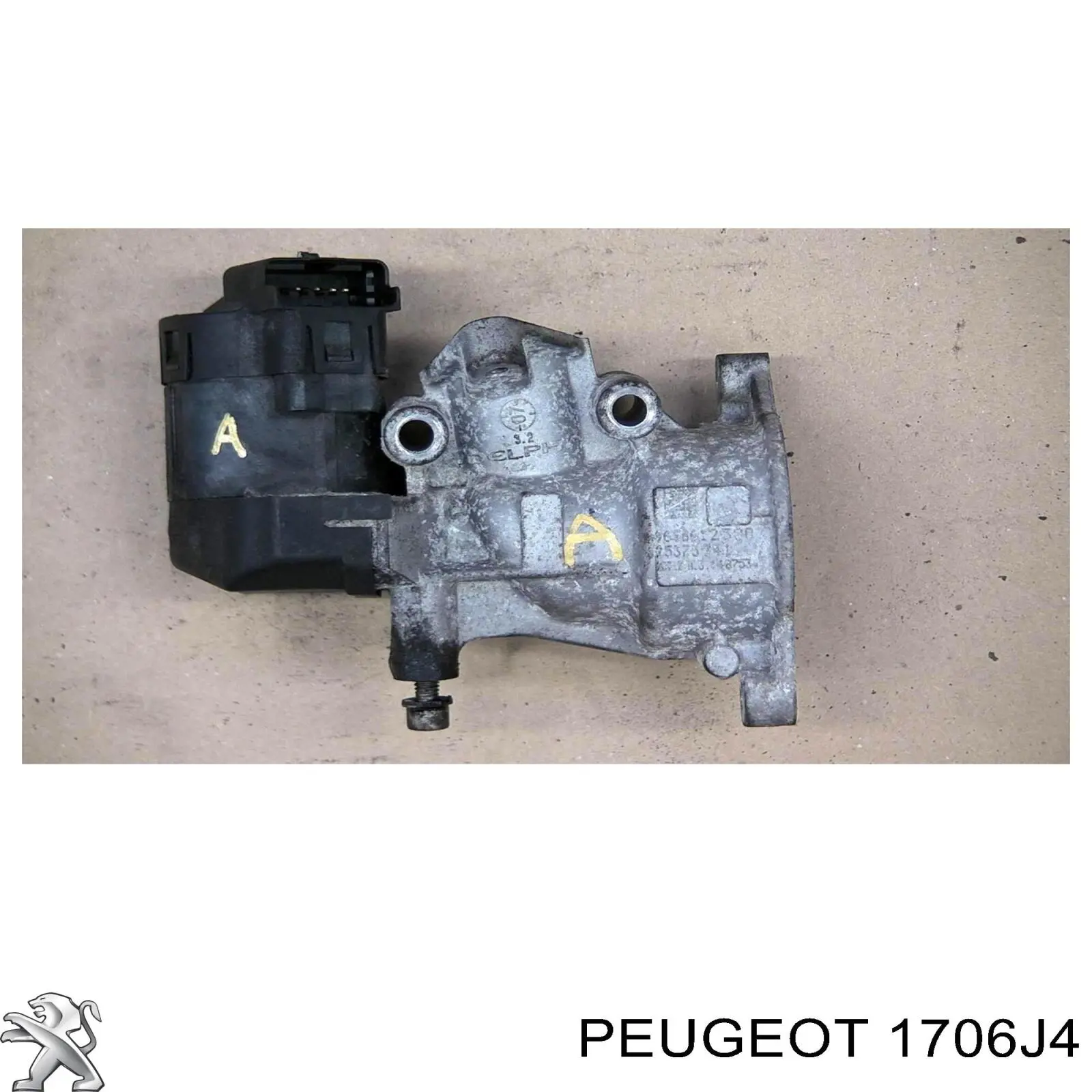 Купить 1706J4 Peugeot/Citroen Преобразователь отработавших газов