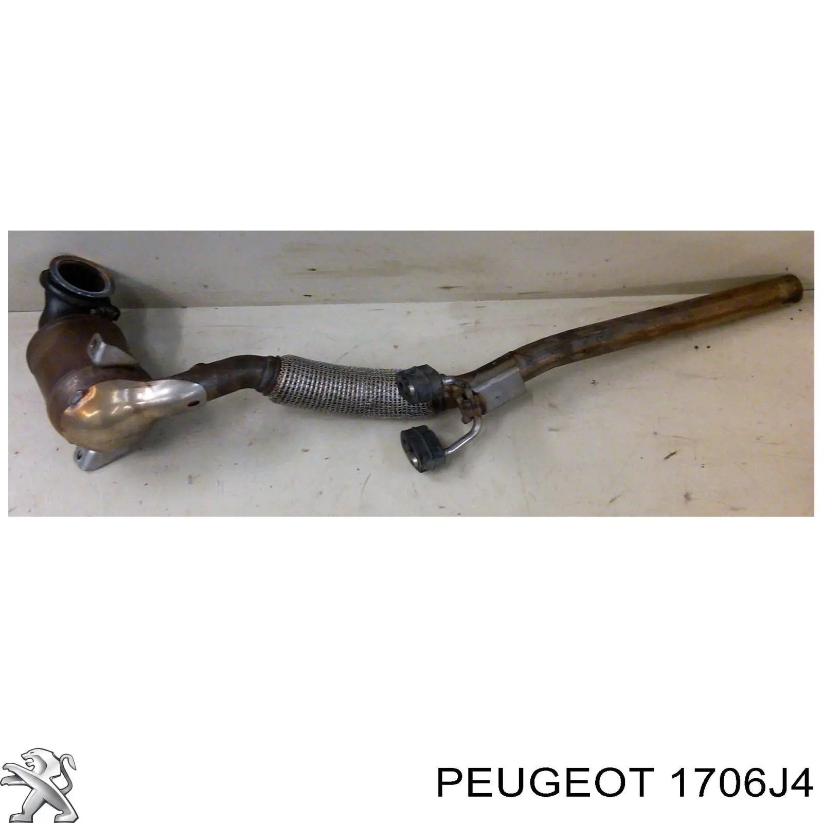 Катализатор 1706J4 Peugeot/Citroen