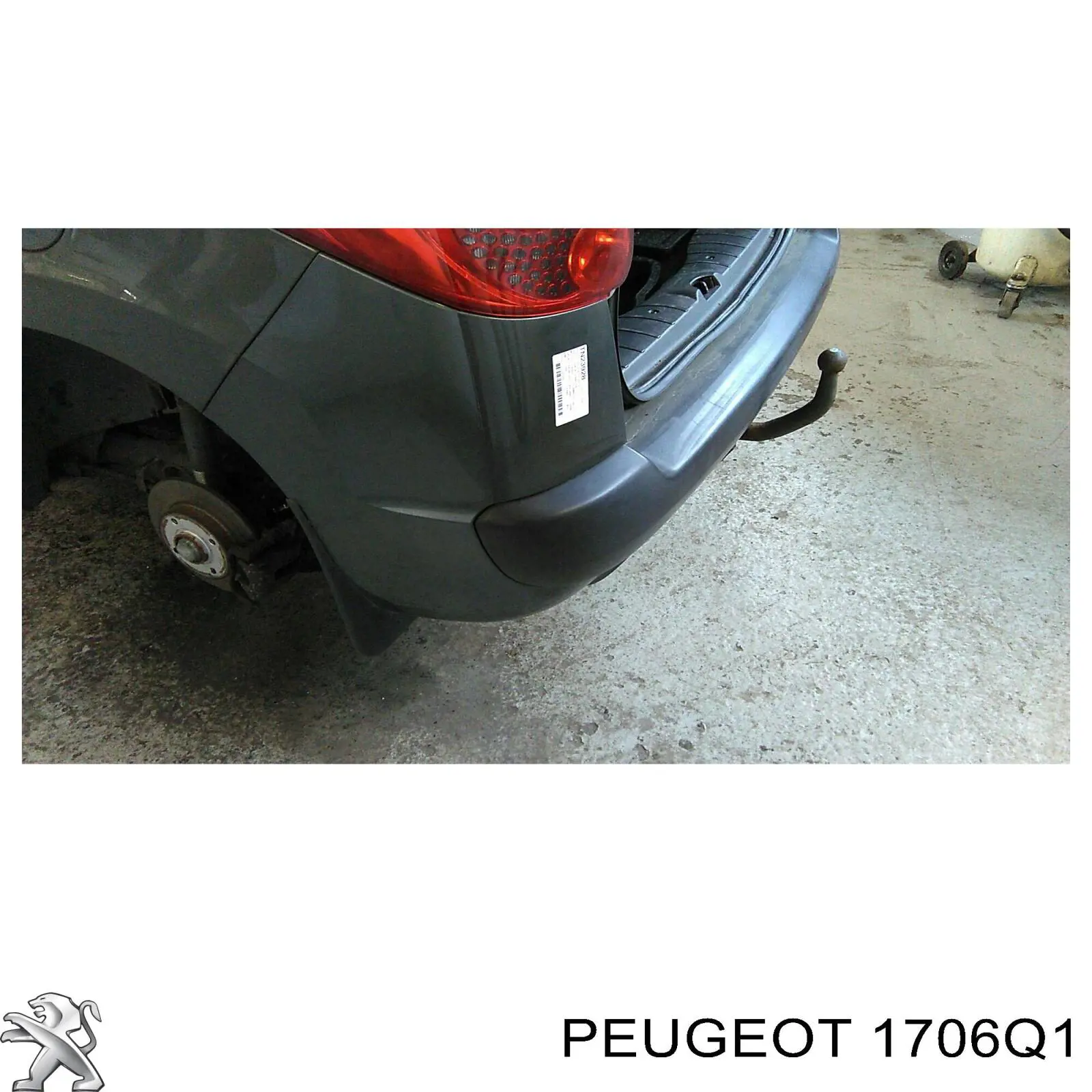 Catalizador 1706Q1 Peugeot/Citroen