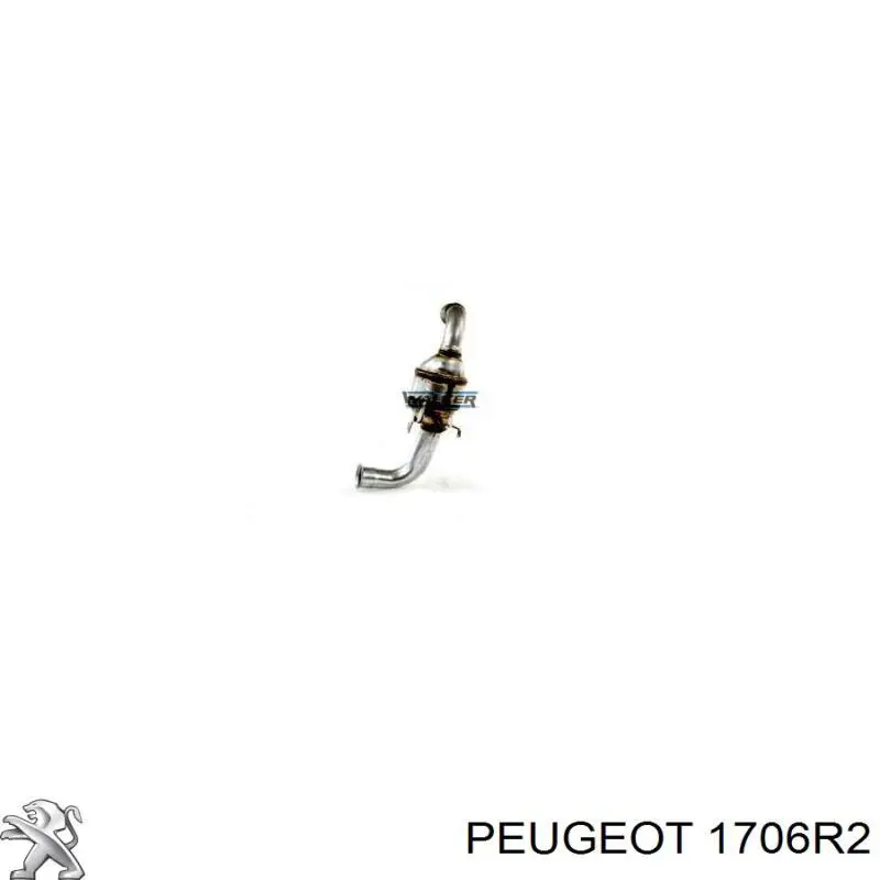 Catalizador 1706R2 Peugeot/Citroen