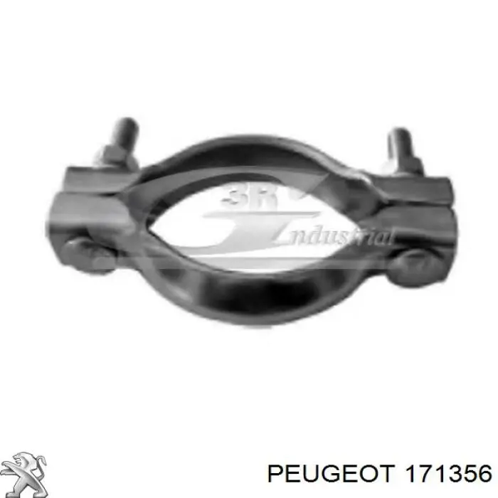 Хомут крепления глушителя задний Peugeot/Citroen 171356 цена, от 1.93 USD