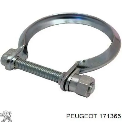 Хомут крепления глушителя передний Peugeot/Citroen 171365 цена, от 3.18 USD