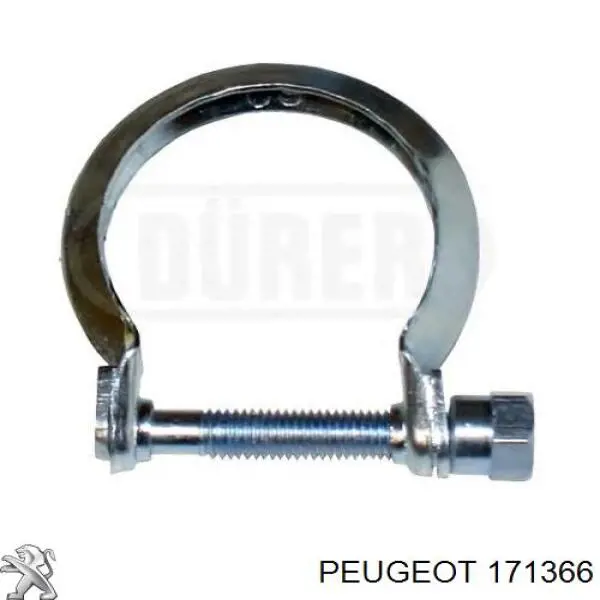 Хомут глушителя 171352 Peugeot/Citroen