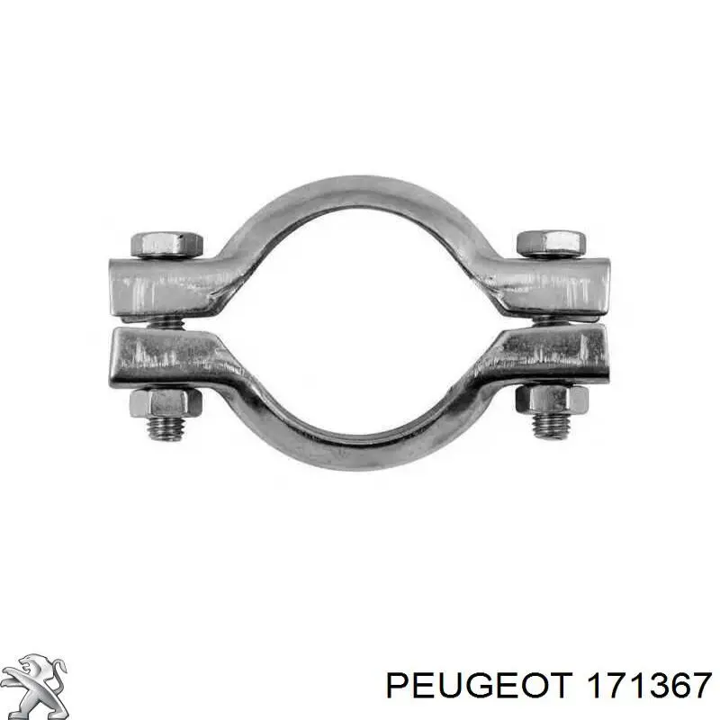 Хомут крепления глушителя передний Peugeot/Citroen 171367 цена, от 5.98 USD