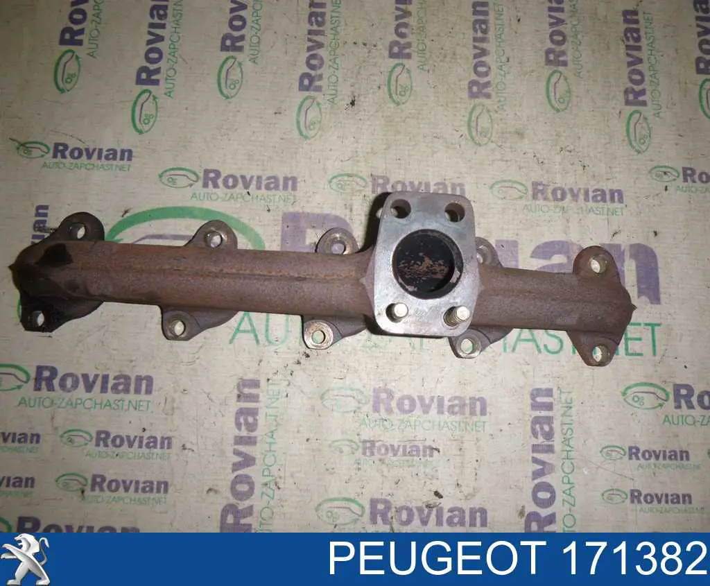 171382 Peugeot/Citroen braçadeira do silenciador traseira
