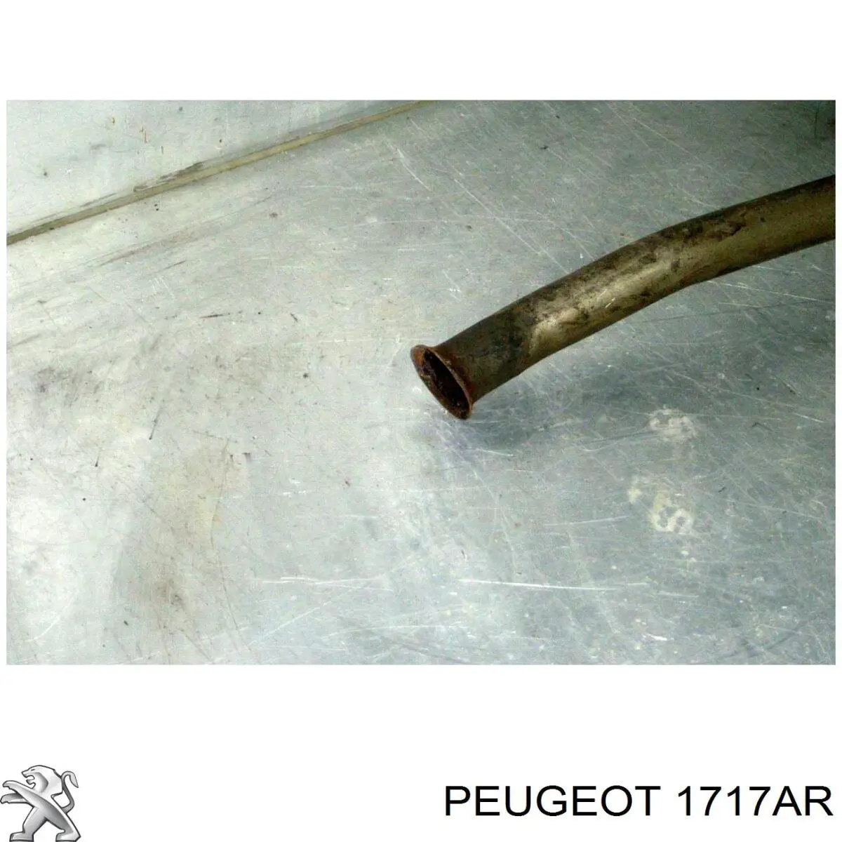 Центральная часть глушителя 1717AR Peugeot/Citroen