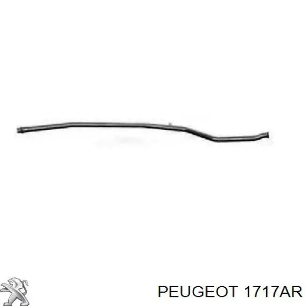 Глушитель, центральная часть Peugeot/Citroen 1717AR цена, от 36.74 USD
