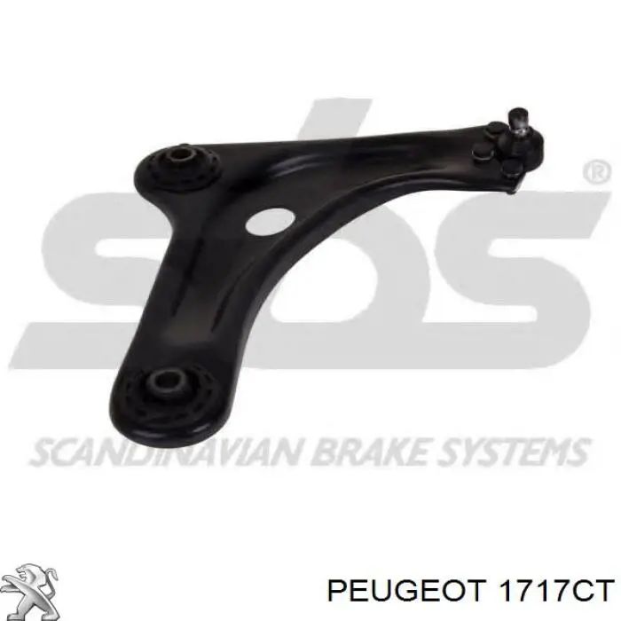 Купить 1717CT Peugeot/Citroen Выхлоп центральный