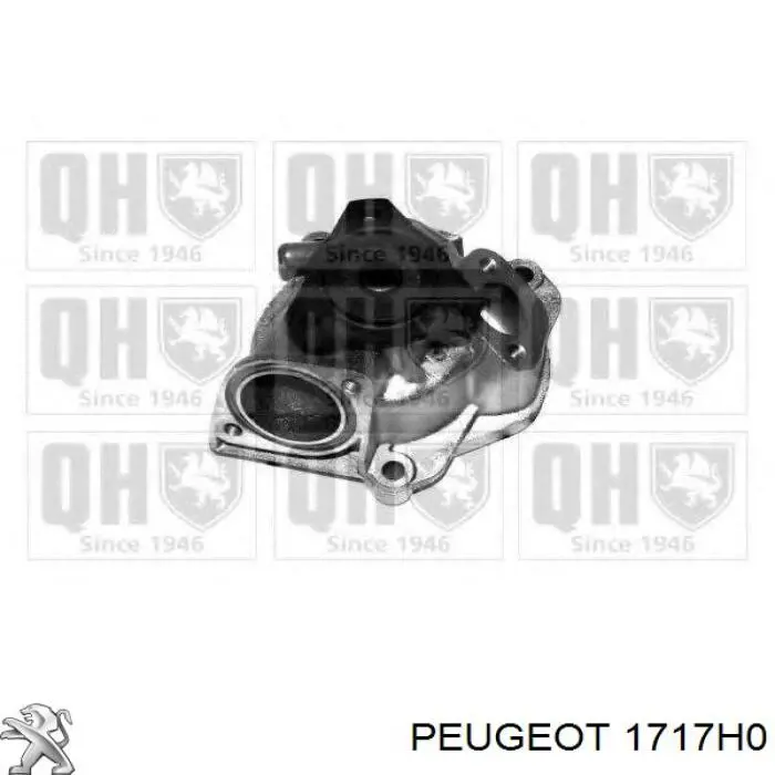 Купить 1717H0 Peugeot/Citroen Выхлоп центральный