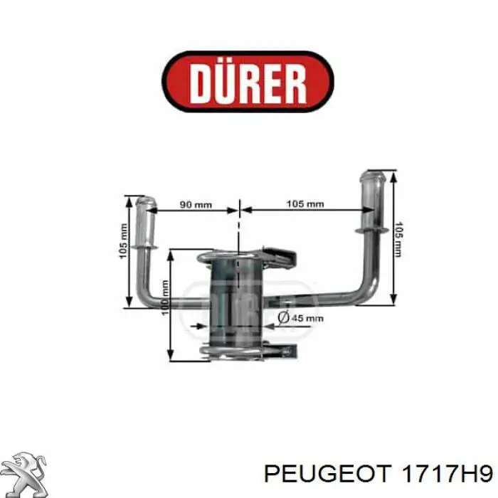  1717H9 Peugeot/Citroen