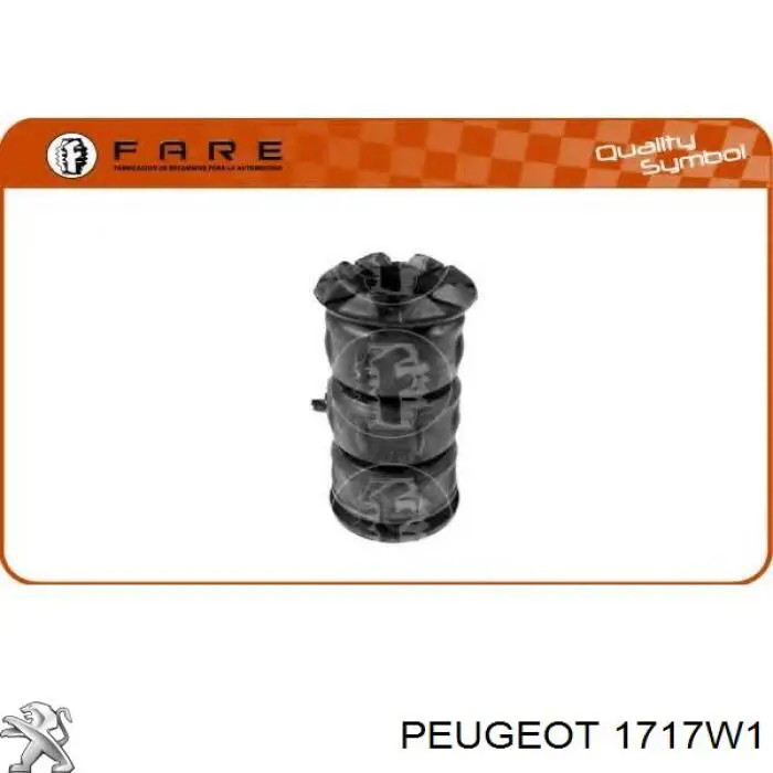 Глушитель, центральная часть Peugeot/Citroen 1717W1 цена, от 35.48 USD
