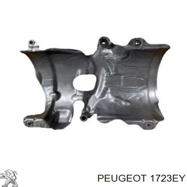 Proteção (tela térmica) de tubo coletor de escape para Peugeot Partner (5)