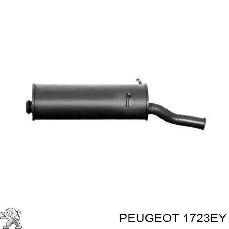 Купить 1723EY Peugeot/Citroen Защита (тепловой экран) выпускного коллектора