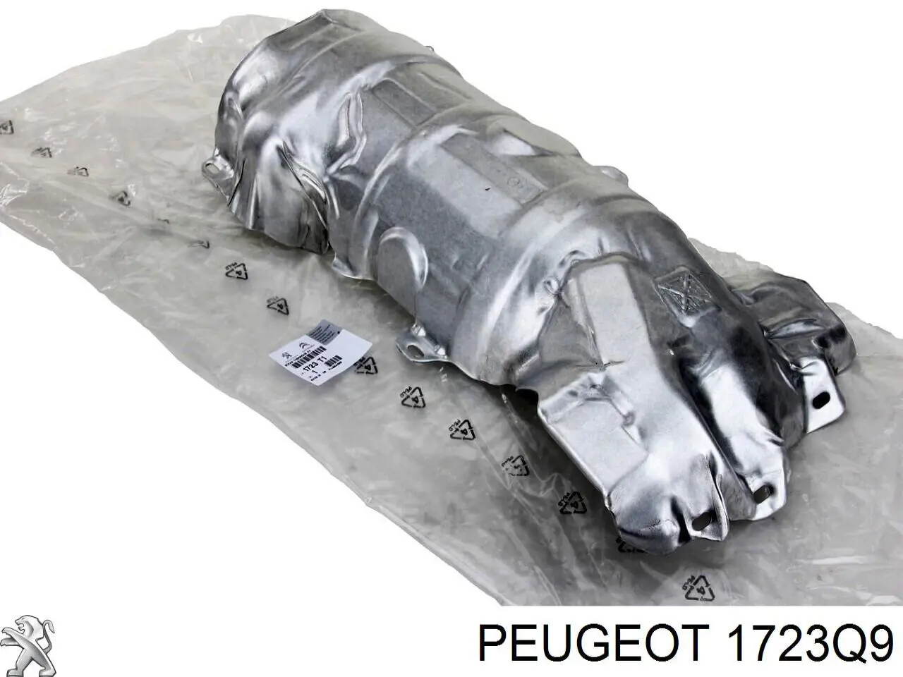 Proteccion Del Colector De Escape ( Escudo Termico ) 1723Q9 Peugeot/Citroen
