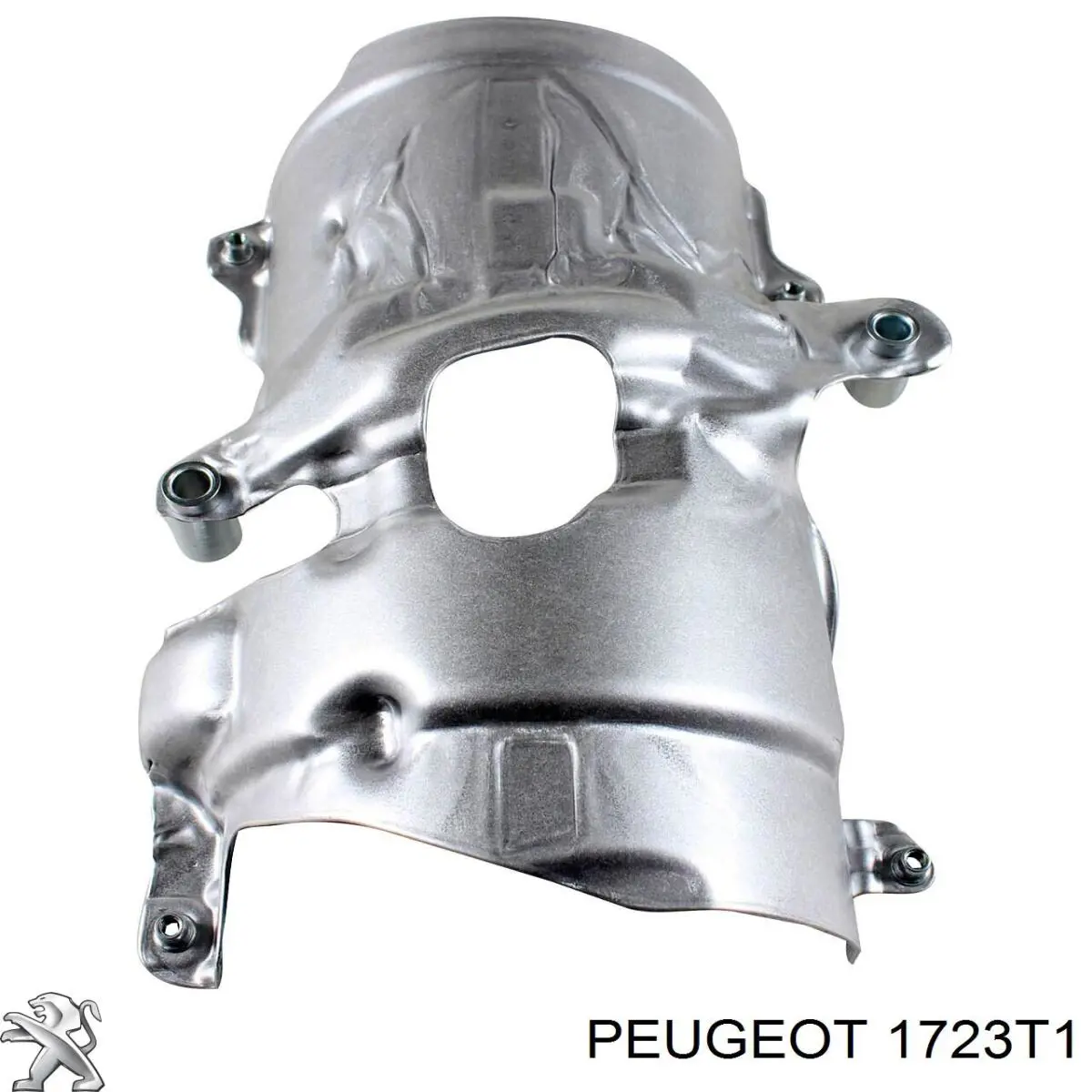 Защита (тепловой экран) выпускного коллектора 1723T1 Peugeot/Citroen