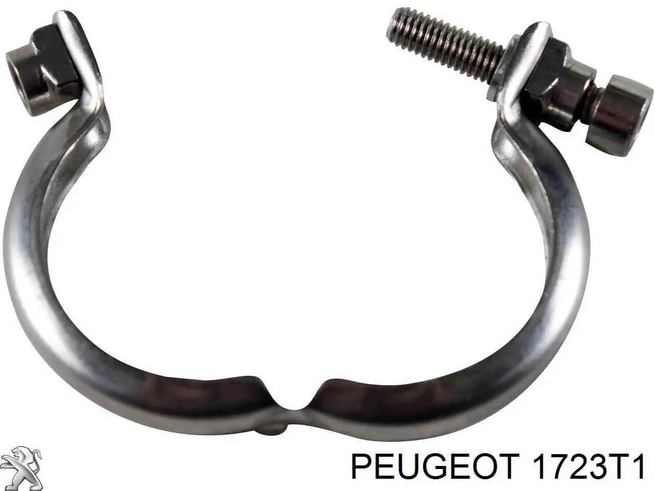 Защита (тепловой экран) выпускного коллектора Peugeot/Citroen 1723T1