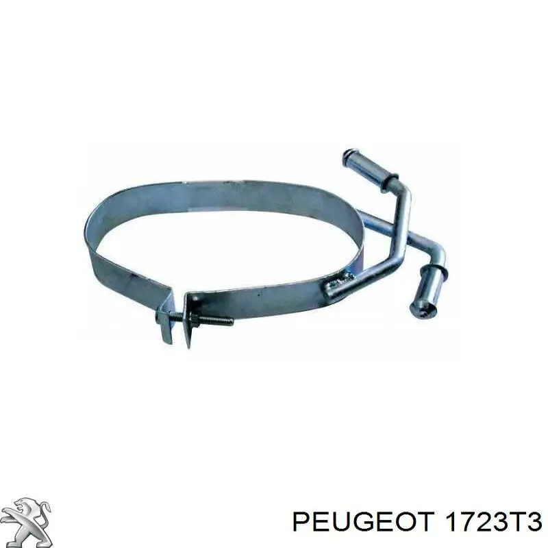 Купить 1723T3 Peugeot/Citroen Защита (тепловой экран) выпускного коллектора