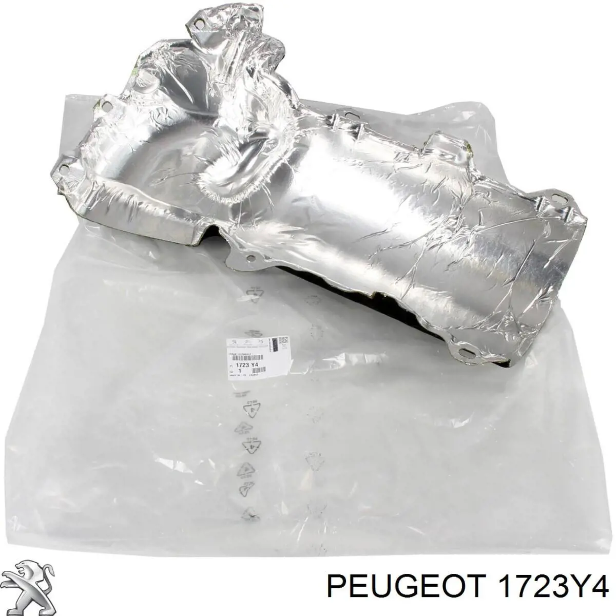 Proteccion Del Colector De Escape ( Escudo Termico ) 1723Y4 Peugeot/Citroen
