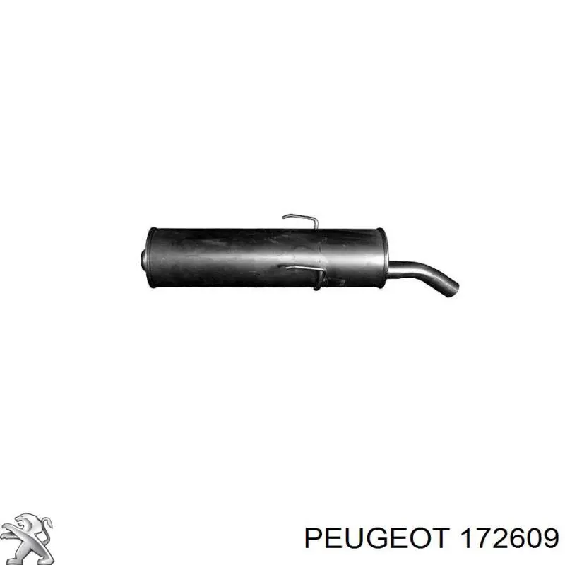 6105653 Ford Выхлопная труба
